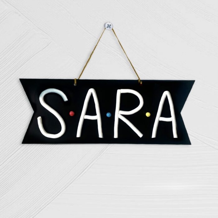 Friends Inspired Personalised Wooden Nameplate