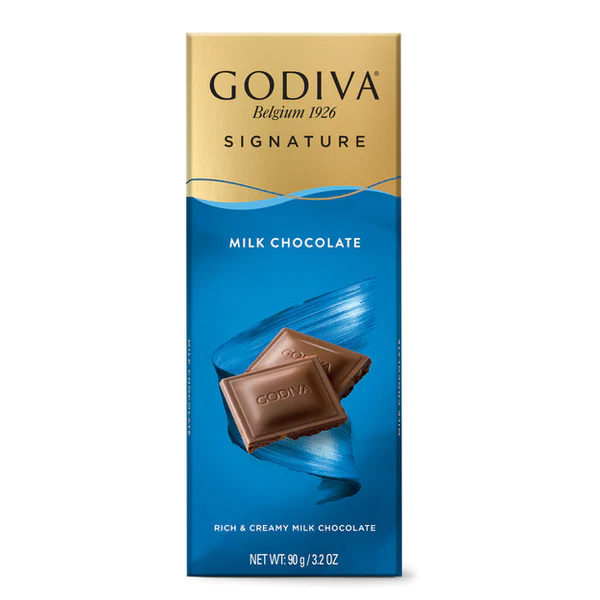 Godiva Milk Chocolate (90g)