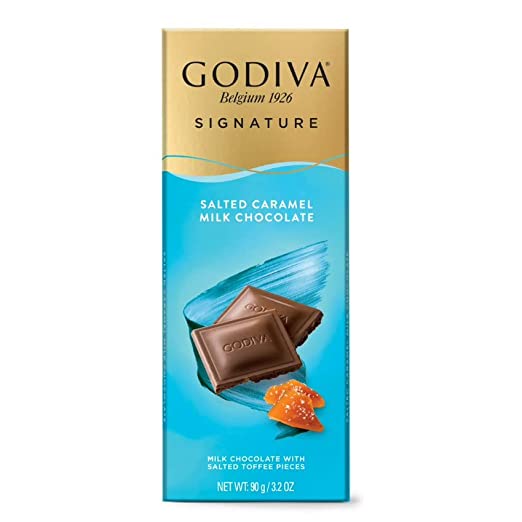 Godiva Salted Caramel Milk Chocolate (90g)