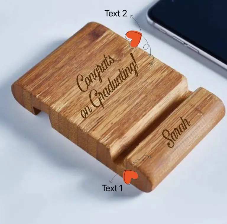 Personalized Engraved Phone Stand