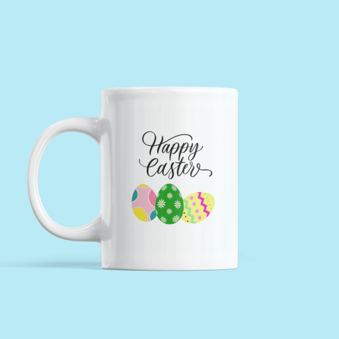 Happy Easter Ceramic Coffee Mug