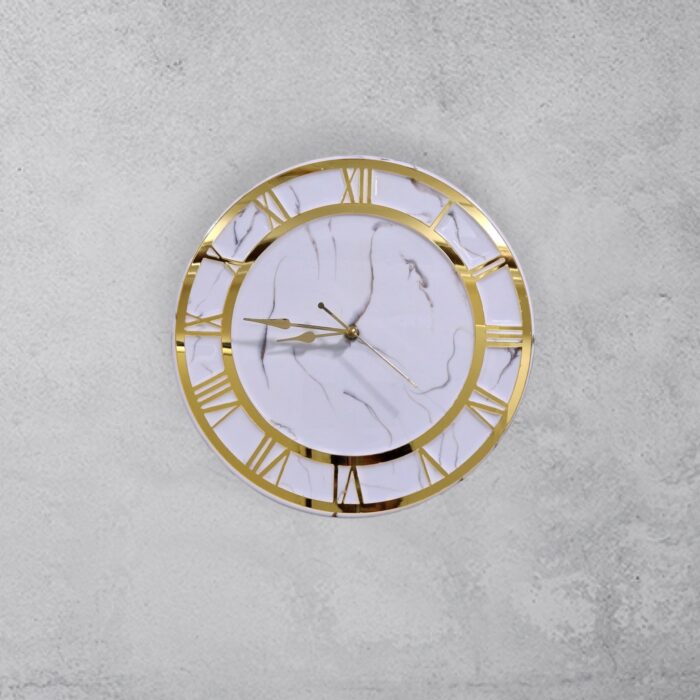 Handcrafted Resin Wall Clock
