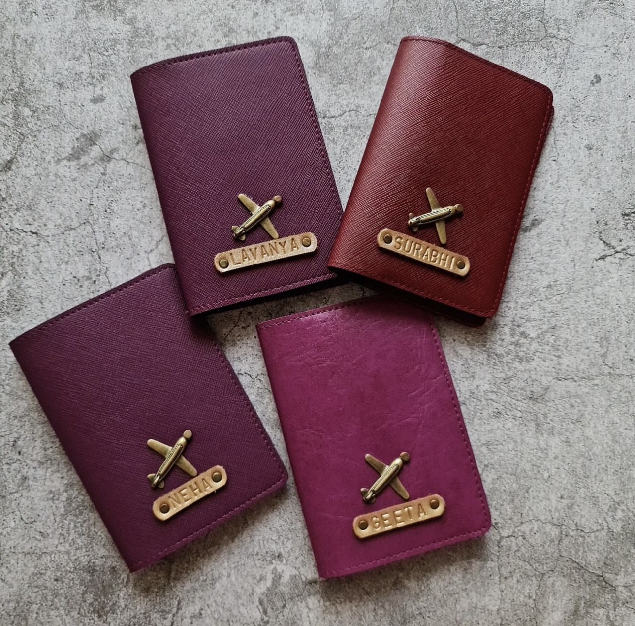 Buy Set of 3 Customised Passport Covers in Dubai - Custom Factory - UAE