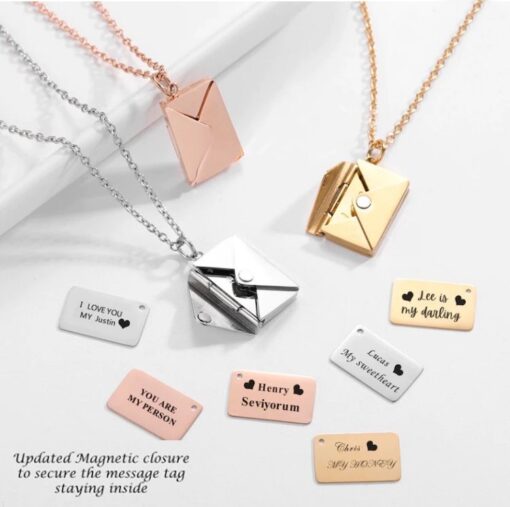 Personalized Message Pendant