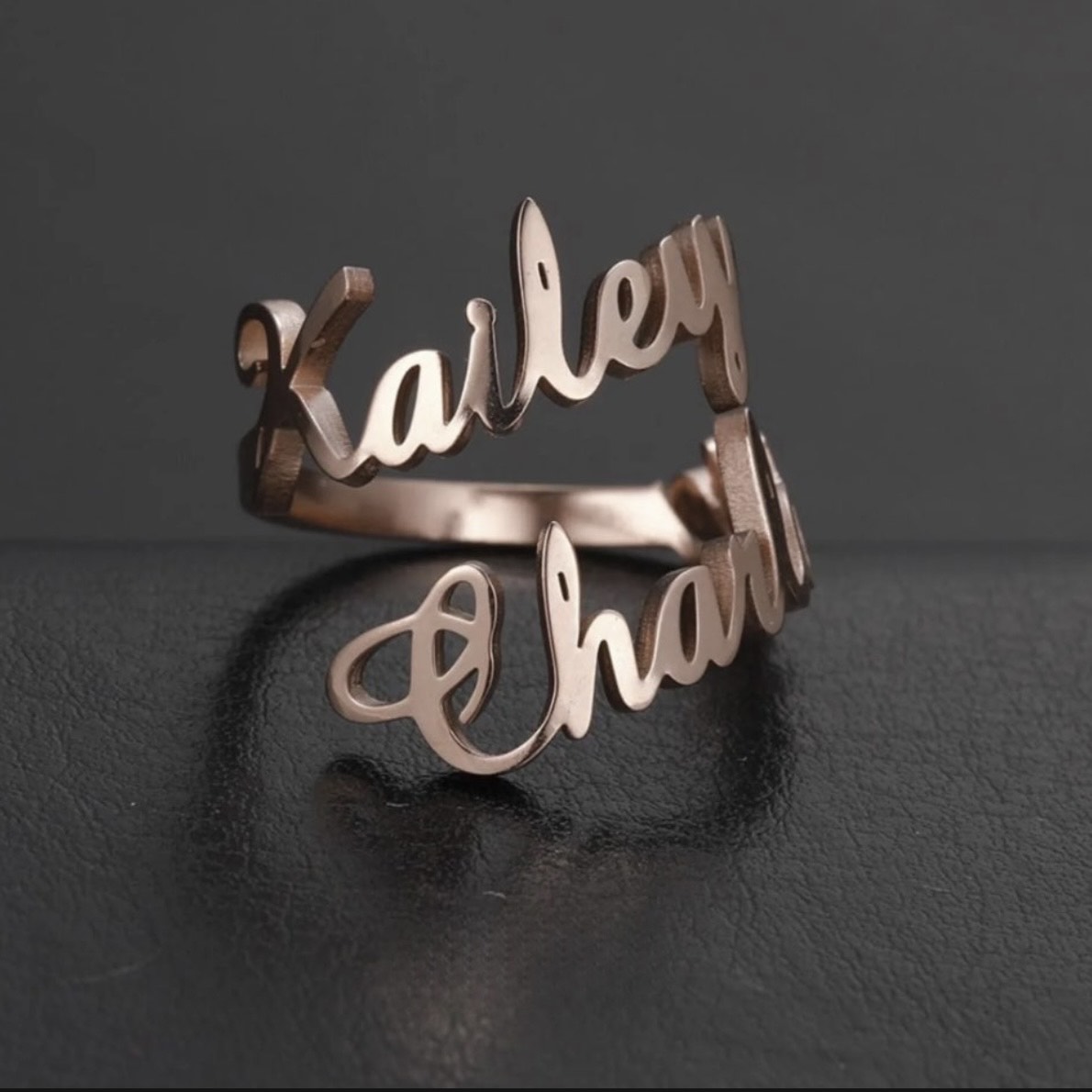 Customised Couple Name Ring | Gift for him | Gift for her | Secret Rin –  BBD GIFTS