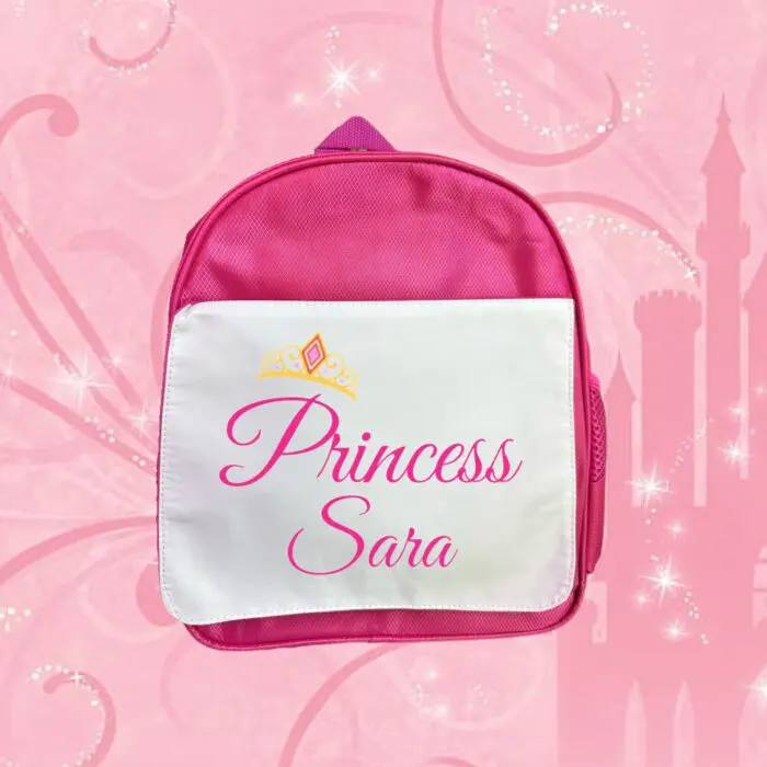 Personalized Princess Backpack