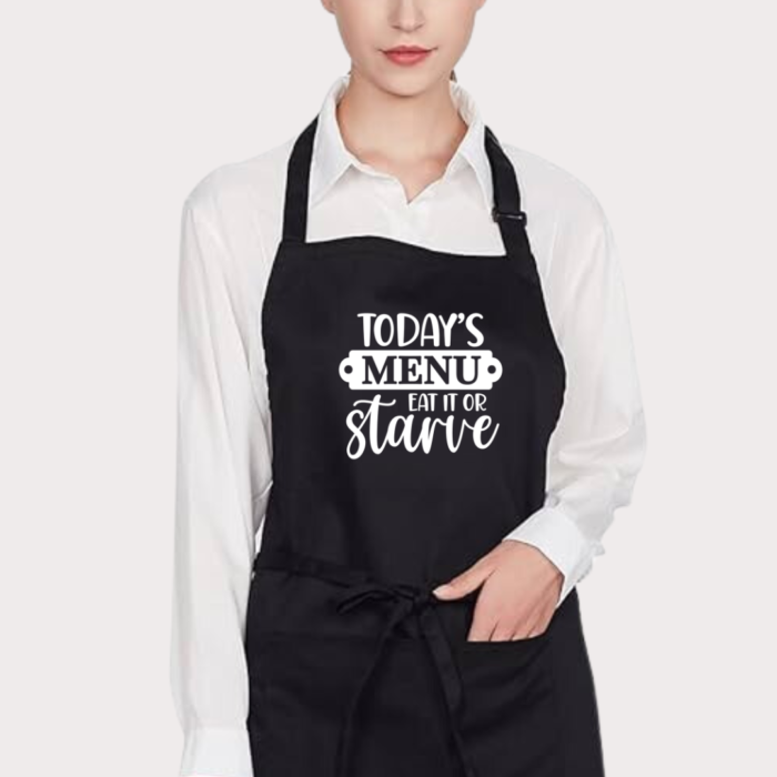 Funny 'Eat It Or Starve' Apron